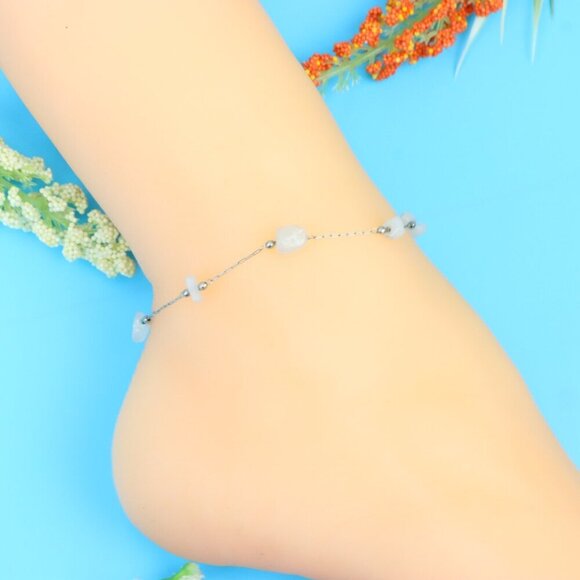 Elegant Handmade Anklet – Perfect for Women & Girls | Ideal Gift Option, DYC1880 - Picture 3 of 8